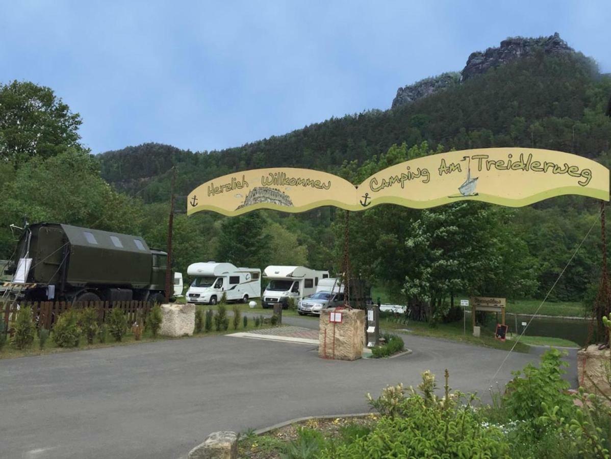 Campingplatz Am Treidlerweg كونيجشتاين آن دير إلب المظهر الخارجي الصورة