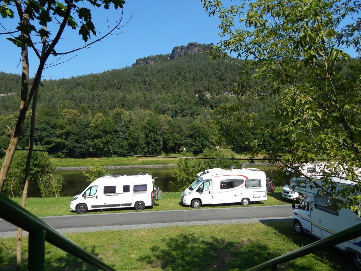 Campingplatz Am Treidlerweg كونيجشتاين آن دير إلب المظهر الخارجي الصورة